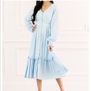 Rachel Parcel Hydrangea Dress